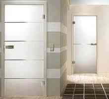 Sklenené dvere pre kúpeľňu a WC, fotografické možnosti