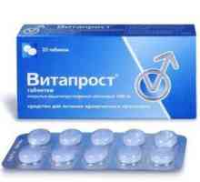 Vitaprost tablety: návod na použitie, ceny a recenzie