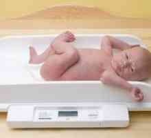 Tabuľka mier zvýšenia telesnej hmotnosti u novorodencov za mesiac