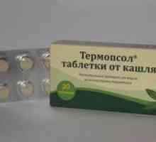 Termopsol: tablety na kašeľ, použitie, recenzie