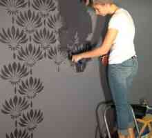 Šablóny na maľovanie stien ako nástroj na renováciu interiérov