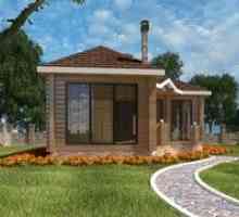 Výber projektu sauny s terasou a grilom