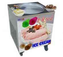 Smažená zmrzlina a zariadenie na jej prípravu