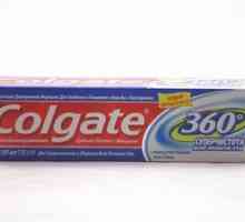 Zubná pasta "colgate". Zloženie nápravy a jeho variantov