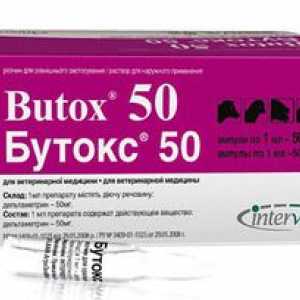 Butoks 50: návod na použitie lieku v ampulkách