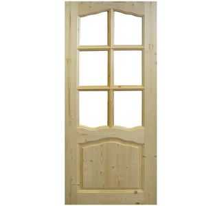Aké dobré sú nepoškodené dvere vyrobené z masívnej borovice od výrobcu