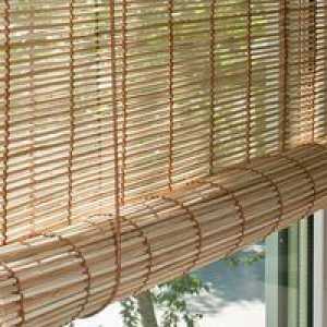 Čo sú rollové bambusové záclony pre okná