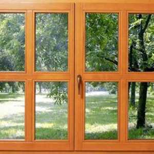 Drevené okenné rámy: prvky okien z dreva