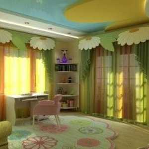 Foto stropu sadrokartónu v detskej izbe