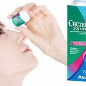 Očné systain kvapky: návod na použitie a recenzie