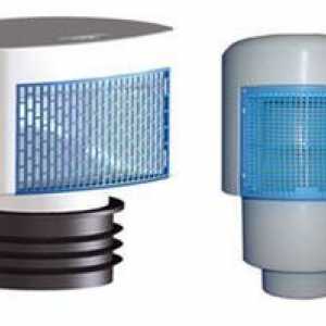 Použitie aerátora alebo vzduchového ventilu pre kanalizáciu