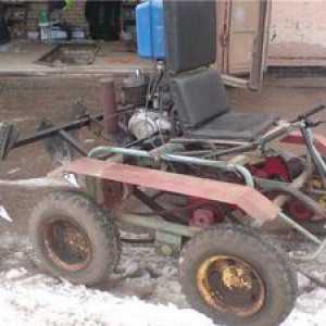 Vytváranie mini traktora s vlastnými rukami doma