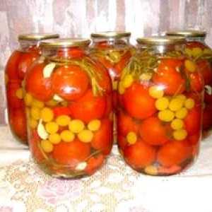 Ako v zime robia paradajky v plechovkách soľ: recepty