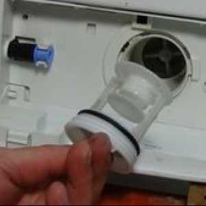 Ako otvoriť a vyčistiť filter v práčke
