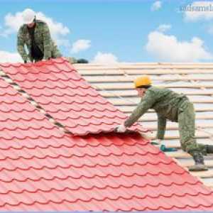 Ako správne pokryť strechu kovovou dlažbou