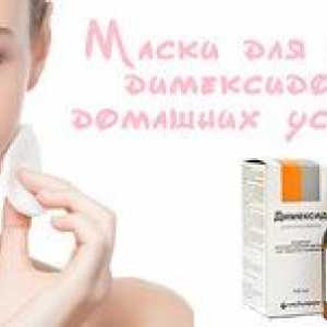 Ako používať dimexid v kozmetike tváre