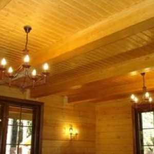 Ako vytvoriť strop v drevenom dome s vlastnými rukami?