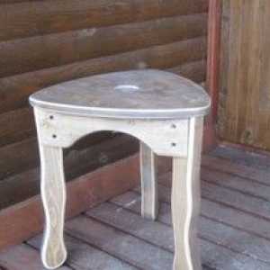 Ako si vyrobiť stoličku vlastnými rukami: fotografia dreva
