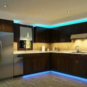Ako pripojiť osvetlenie LED v kuchyni