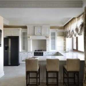 Klasika v interiéri kuchyne: dizajnové prvky, foto
