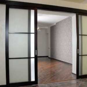 Interiérové ​​sklenené dvere: inštalácia, ceny, foto