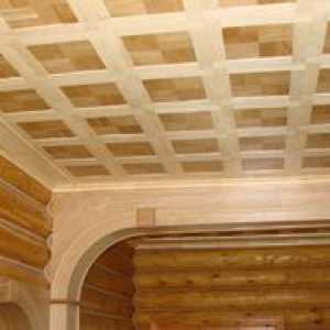 Dokončenie stropu v drevenom dome s vlastnými rukami