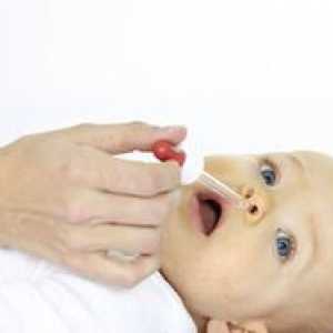 Procedúra na umývanie nosa soľným roztokom novorodencovi