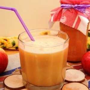 Recept na zbieranie jablkového džúsu odšťavovačom na zimu