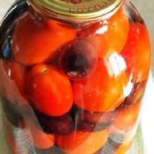 Recepty paradajky so slivkami na zimu