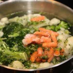Recepty na varenie mrazenej zeleniny