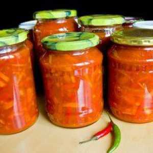 Recepty na varenie lecho bulharského korenia a paradajok na zimu