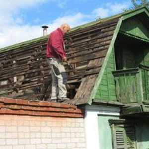 Opravte strechu súkromného domu vlastnými rukami