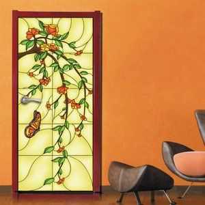 Samolepiace tapety na dverách: výhody a odrody
