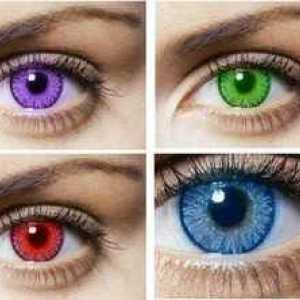 Koľko sú farebné kontaktné šošovky pre oči?