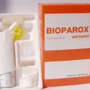 Zloženie a aplikácia spreja "bioparox": inštrukcia