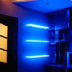 LED osvetlenie vlastnými rukami pri vytváraní interiéru