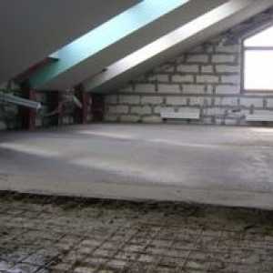Technológia nalievania betónovej podlahy