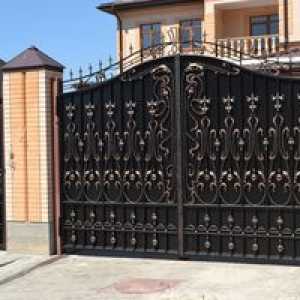 Brána pre súkromný dom: dizajn a modely